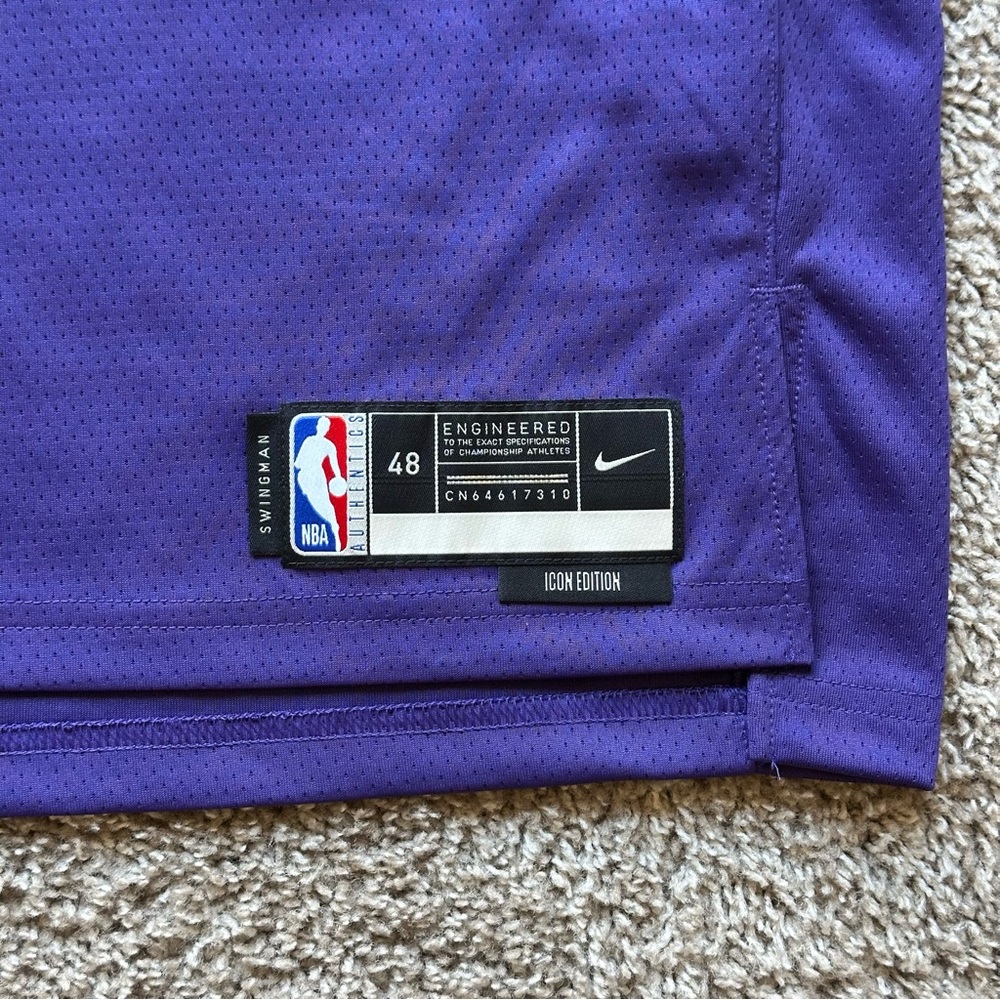 PHOENIX SUNS KEVIN DURANT 35 ICON EDITION SWINGMAN BASKETBALL JERSEY NBA DRI FIT - Picture 5 of 8